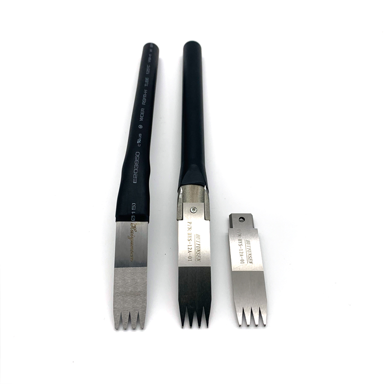 3 Teeth tire rubber vent trimming knife FEFO Knives